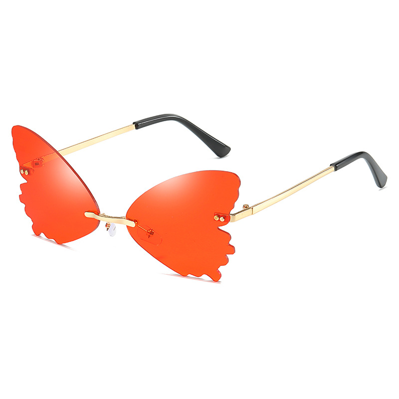 Vintage Rimless Butterfly Shap – Streetwear Brand With Butterfly Bewertung und Preis