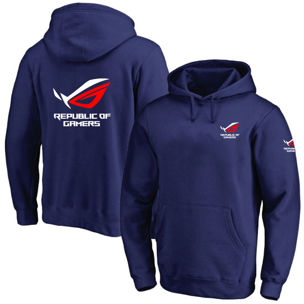 Solid Color Men ROG Republic O – Streetwear Brand Hoodies Bewertung und Preis