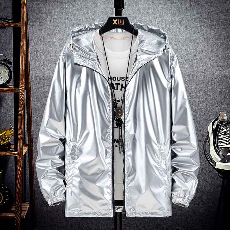 Spring and Autumn Shiny jacket – Streetwear Brand Jacket Bewertung und Preis