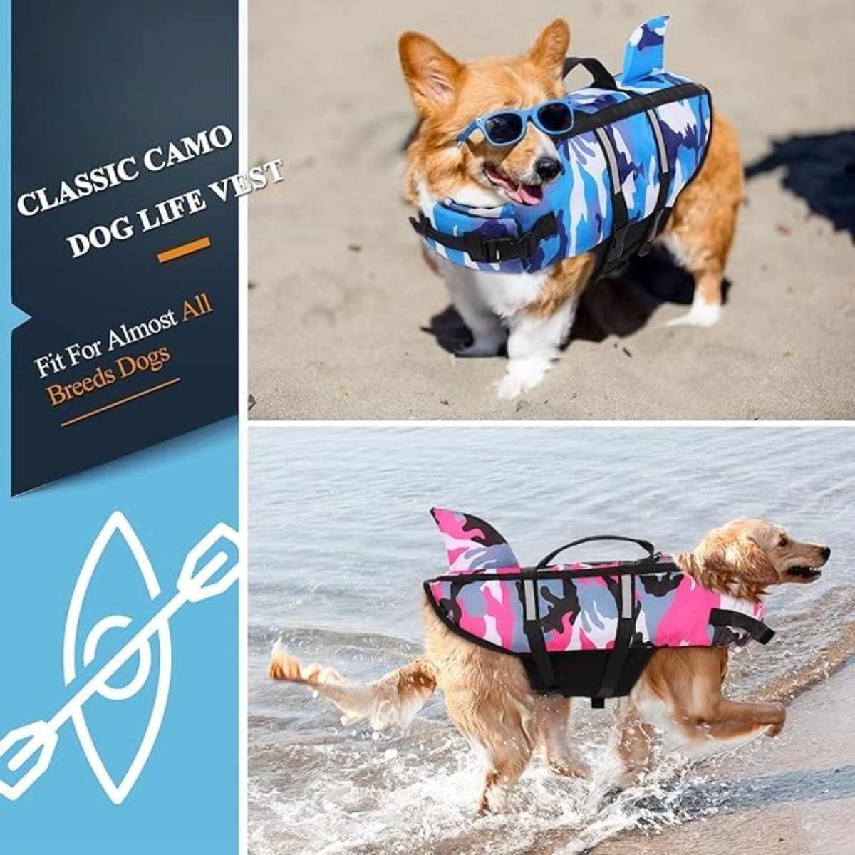 Pet Life Jacket Vest Clothes L – A Bathing Ape Camo Bewertung und Preis